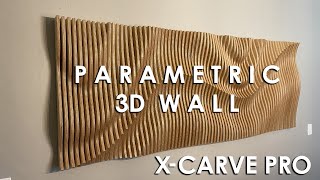 Parametric Wall Art  |  Making Money with the XCarve Pro from Inventables