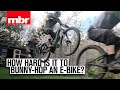 How hard is it to bunny-hop an e-bike? | Mountain Bike Rider