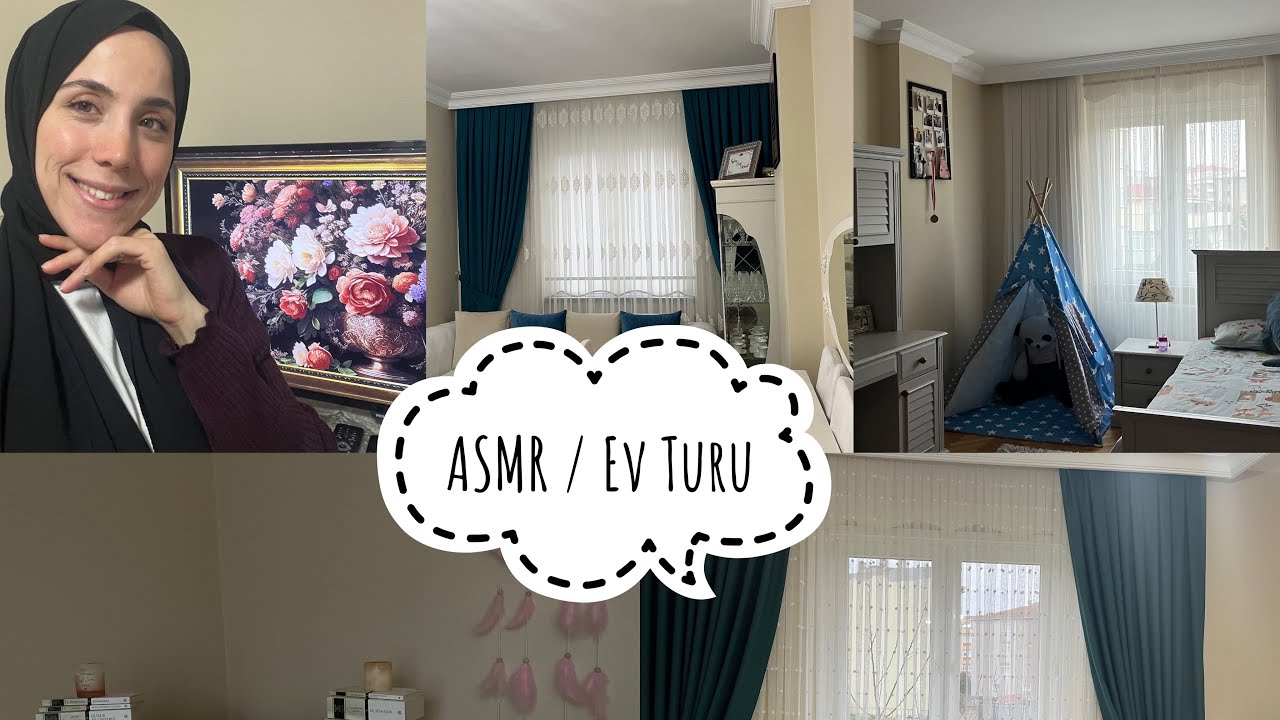 ASMR | EV TURU | Türkçe Asmr #keşfet #asmr #türkçeasmr
