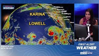 August 29, 2026 TROPICS WATCH: Models are keeping us on our toes with Lowell south of the islands