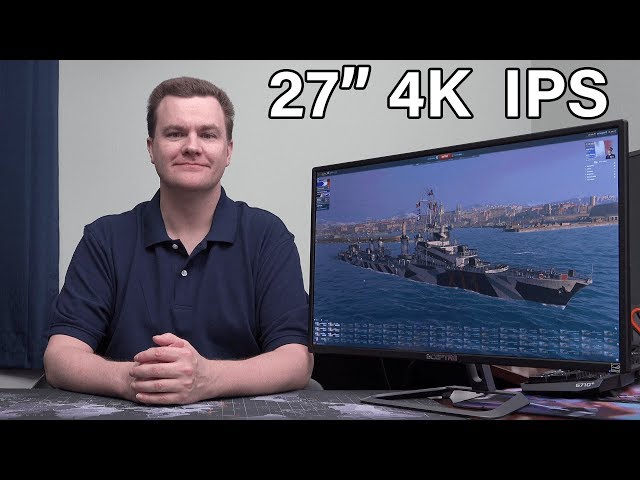 Z-EDGE U27P4K 27-Inch 4K Monitor 3840x2160 IPS LED 14ms 60Hz Slim