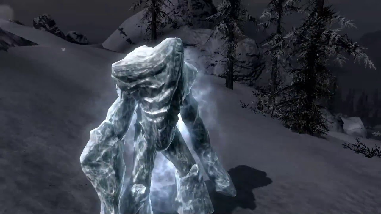 picture Skyrim Storm Atronach Or Dremora Lord flame atronach vs storm atronach vs