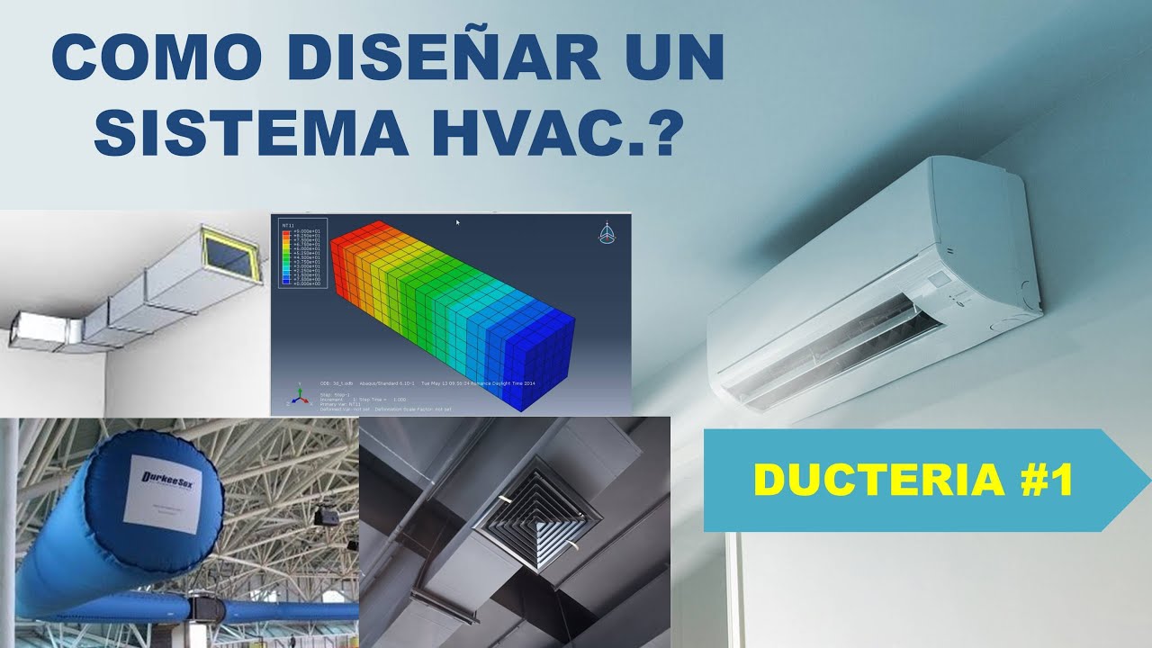 CÓMO DISEÑAR UN SISTEMA DE HVAC. SISTEMAS DE DUCTOS, SU CLASIFICACIÓN Y CUÁNDO USARLOS. YouTube CÓMO DISEÑAR UN SISTEMA DE HVAC. SISTEMAS DE DUCTOS, SU CLASIFICACIÓN Y CUÁNDO USARLOS. YouTube