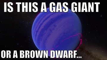 Brown Dwarfs Vs Gas Giants? What