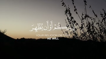 وقال فرعون ذروني أقتل موسى  القارئ عبيدة موفق - سورة غافر  كروما قرآن كريم. 💜