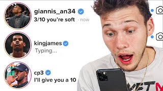 DM'ING 100 NBA Players To Rate My Basketball Skills