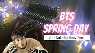 BTS - Spring Day | Kalimba Cover with Tabs