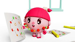Малышарики - Карандаши - серия 216 ✏ -  мультфильмы для малышей - сочиняем истории в картинках