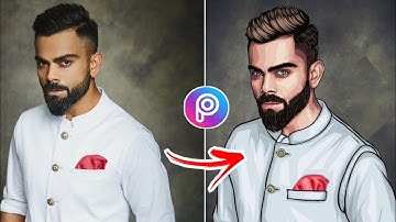 Picsart Protait Cartoon Photo Editing Tutorial🔥 || portrait photo editing ||victor art