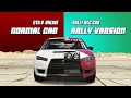 GTA V Online If Rockstar released a Rally DLC | Rally variants of GTA cars