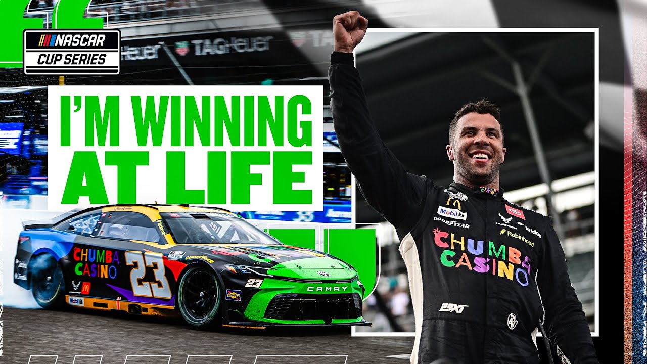 廃盤新品リマスター メロハー,AOR◆BRICKYARD Bubba Wallace's EMOTIONAL Reaction to Brickyard 400 Win