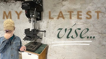 The Best Budget Cross Slide Vise Money Can Buy! - Turning My Drill Press Into A Vertical Mill!