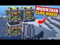 Minecraft | How to Build a Mountain Cliff House | Tutorial