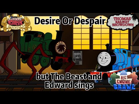 FNF Desire Or Despair But The Beast And Edward Sings FNF The Basement Show Cover 