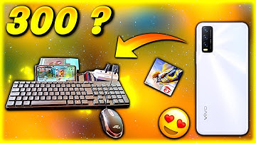 Full Setup Mouse Keyboard On Mobile | Vivo Y20 Setup Mouse Keyboard On - Garena Free Fire