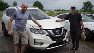 Nissan Rogue SL AWD из Америки. Распаковка [IAAI Copart]