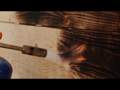 Video: ¿La madera contrachapada carbonizada la hace impermeable?