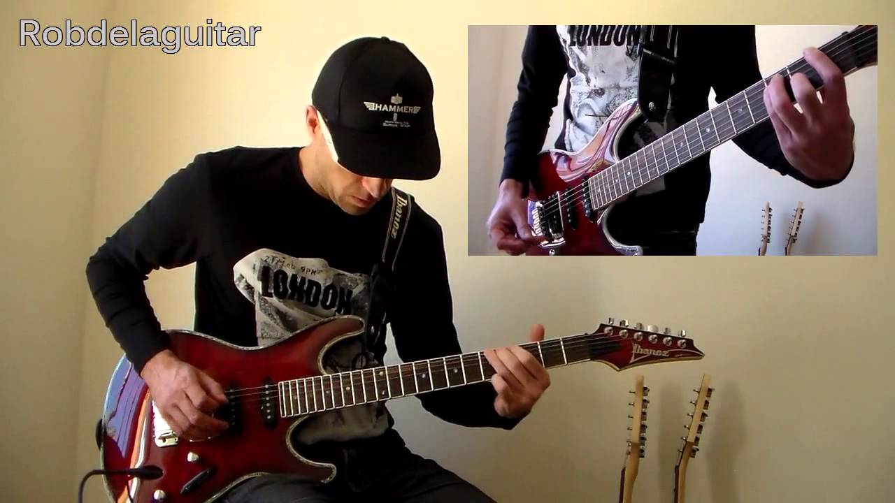 Bon Jovi Bed Of Roses Guitar Solo Cover YouTube