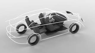 CAD ergonomic car template model MCAR1P1D0V2