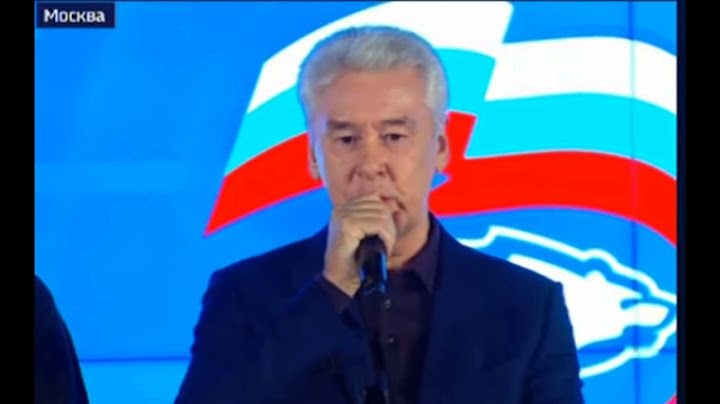 Собянин - "Путин, Путин, Путин, Путин, Путин, Путин... Победа!"