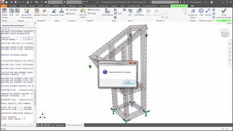 Nastran In-CAD - Frame generator idealization