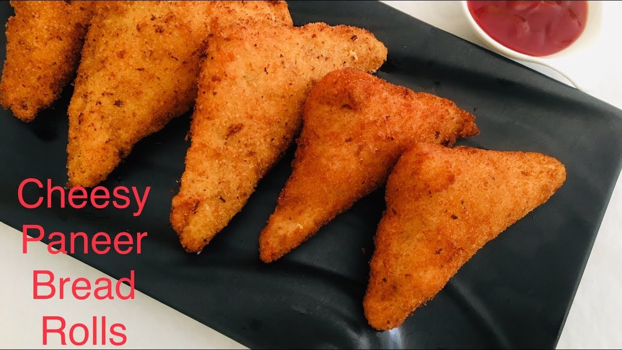 कुछ चटपटा मजेदार स्नैक्स खाने का मन करे तो ये Cheesy Paneer Bread Rolls को एक बार बार बनाएं | Anyone Can Cook with Dr.Alisha