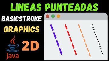 Gráficos en Java - Parte 9.2  Lineas Punteadas con BasicStroke