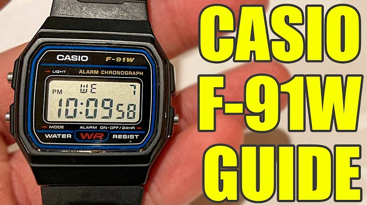 Casio F-91W User Guide – How to Set Time, Date, and More!