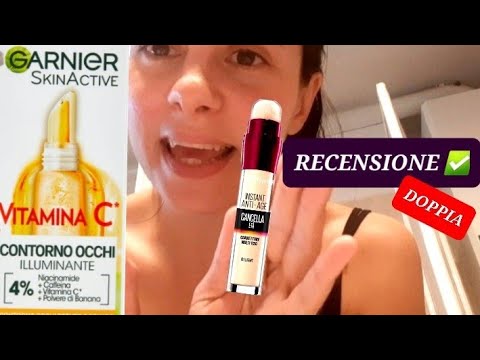 Garnier Skinactive Vitamina C Contorno Occhi illuminante, 15 ml