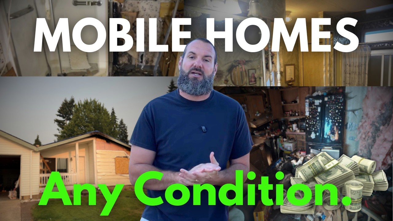 Video on selling a mobile home in disrepair in Oregon for cash