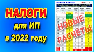 Как изменятся расчеты ИП в 2022 году? Налоги для ИП в 2022 году