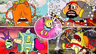 Cuphead + DLC - All Bosses With One Parry Dash Hit Glitch