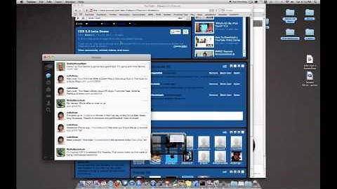 Mac OSX Helpful Hints Epi. 2: Spaces/Exposé, Screen Recordings, Dock Customizations