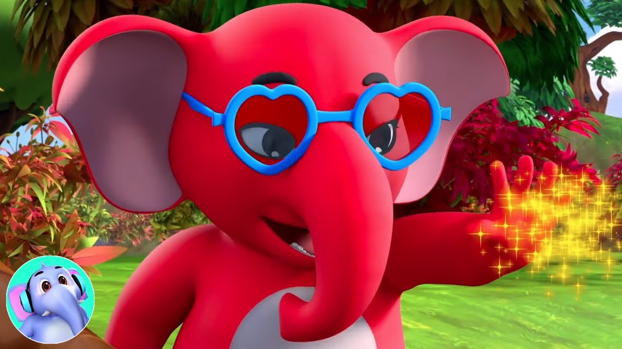 Ek Mota Hathi Hindi Rhyme, एक मोटा हाथी + Elephant Rhymes and kids Videos