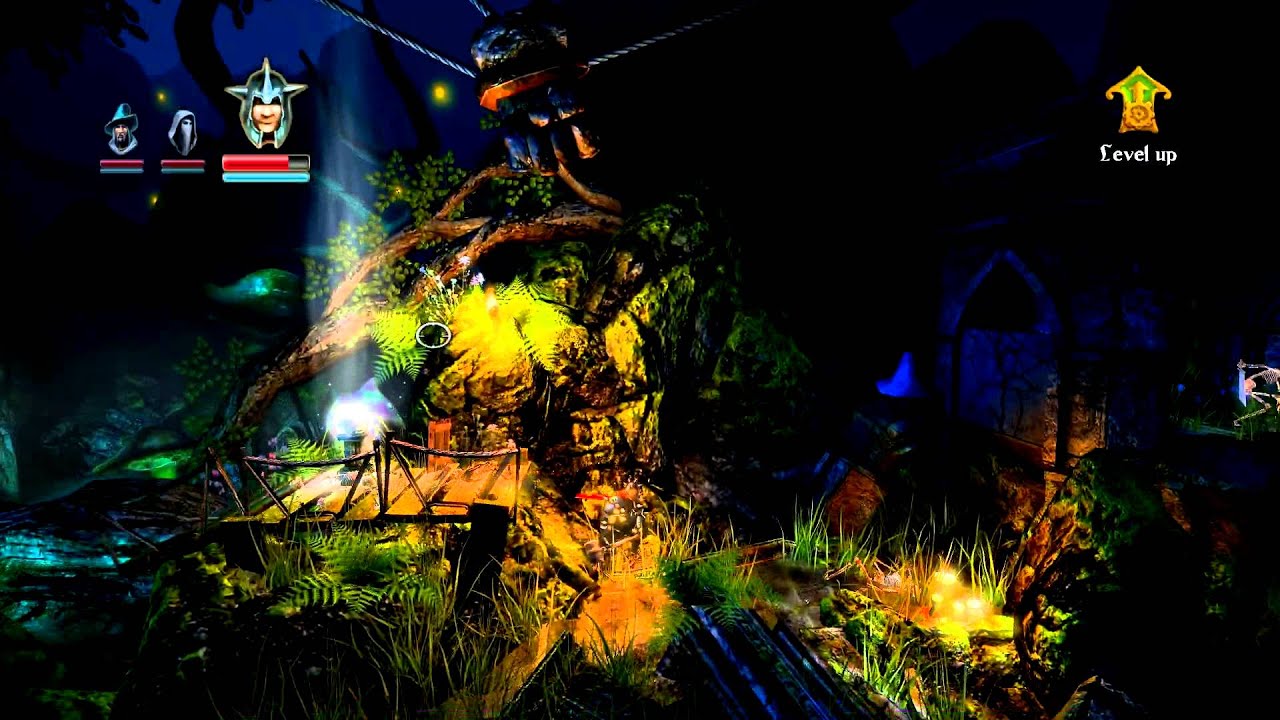 Trine walkthrough - Shadowthorn Thicket