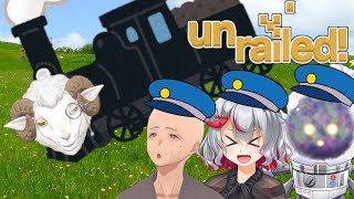 【Unrailed!】「羊の鉄道」第一話：開業【ヴィセラ・アークライト/老後のシンさん/ギゼン/羊野ニック】