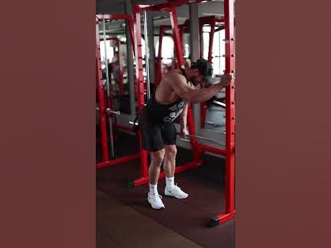 Тяга сміта в наклоні одною рукою #спорт #здоровя #тренування - YouTube