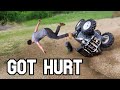 FOUR WHEELER RIDE GOES WRONG !!!