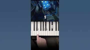 Thumbnail of Squid Game End Theme Piano Tutorial #shorts