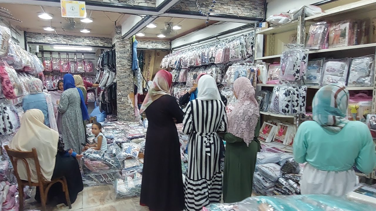 من اقدم مكاتب المنشيه هنا اصل الجمله وشوار العروسه🥰مكتب اولاد يوسف بيجامات وعبايات وشحن لأى مكان