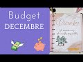  budget decembre  budget zero  enveloppe budgetaire  remplissage enveloppe  epargne 