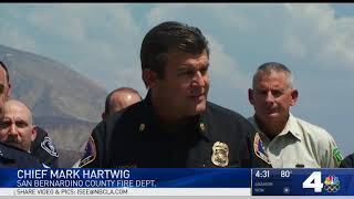 8.24.17 - NBC4 4PM - San Bernardino Arsonist Arrested