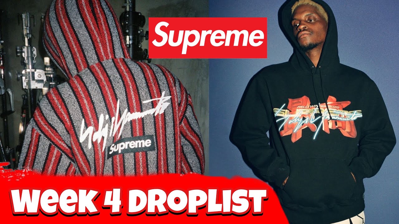 Supreme Week 4 Droplist