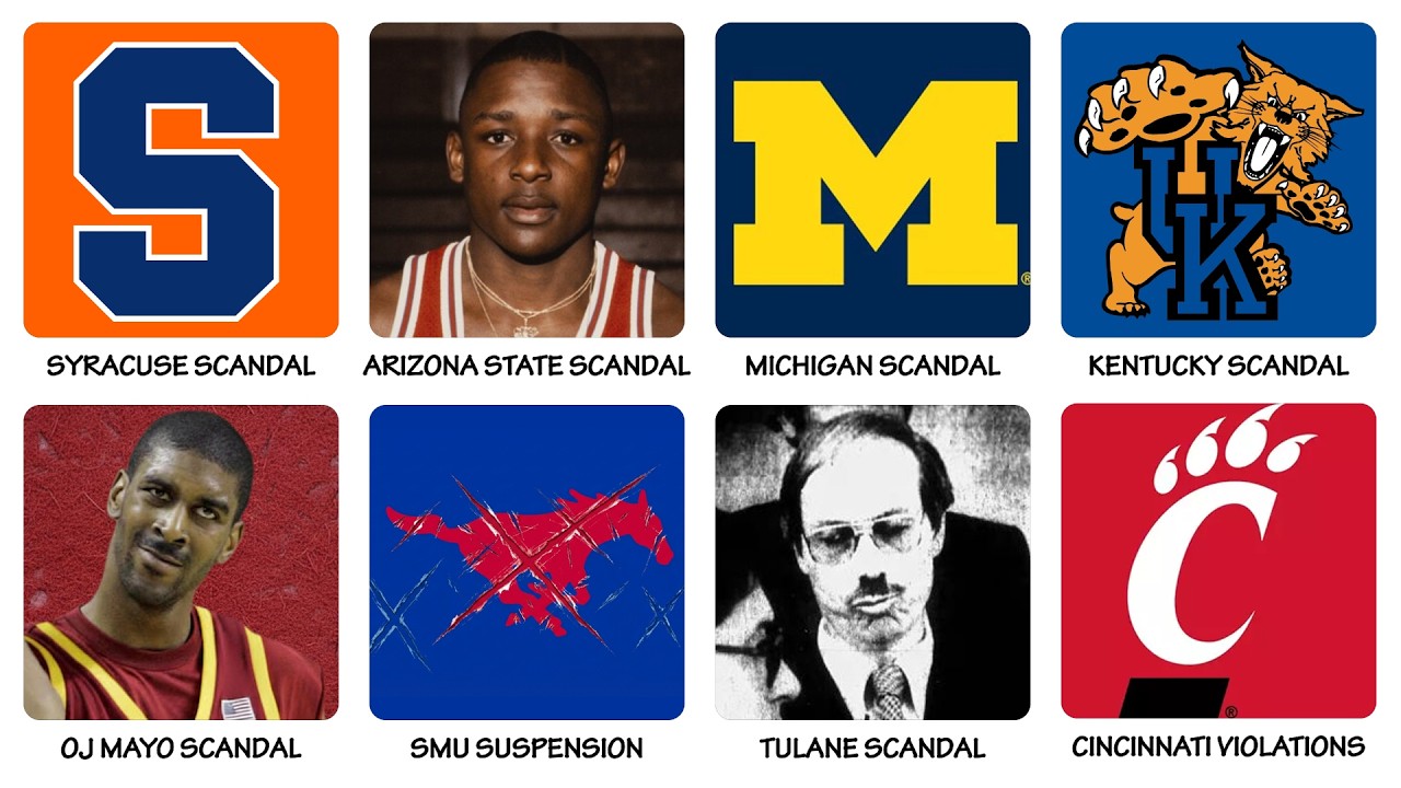 Все скандалы в студенческом баскетболе, слишком мрачные для освещения на Netflix.