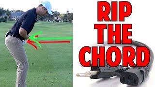 How to Stay In Posture In Your Golf Swing | Rip the Power Chord