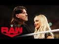 Liv morgan and dominik mysterios kiss leads to an awkward moment raw highlights june 3 2024