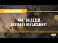 How To Replace A Cat D6 Dozer Radiator How To Replace A Cat D6 Dozer Radiator