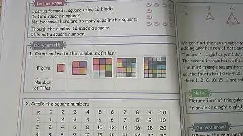 5th maths- chapter 3 patterns ( page no.56) exercise explanation