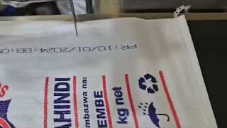 MX1890 CIJ Printer Marking Date on Woven Bags - Meenjet