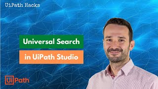 Celebrity Universal Search in UiPath Studio Profile